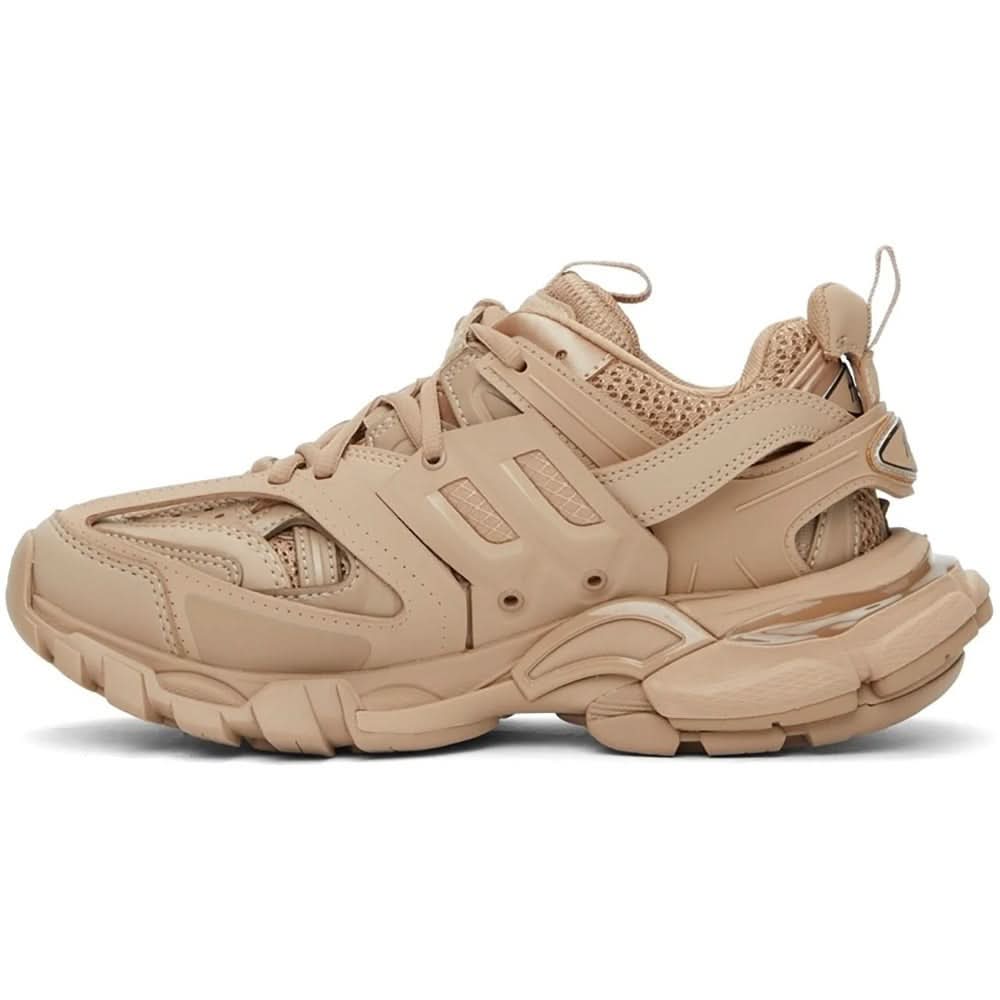 BALENCIAGA Beige Track Sneakers - kickpit