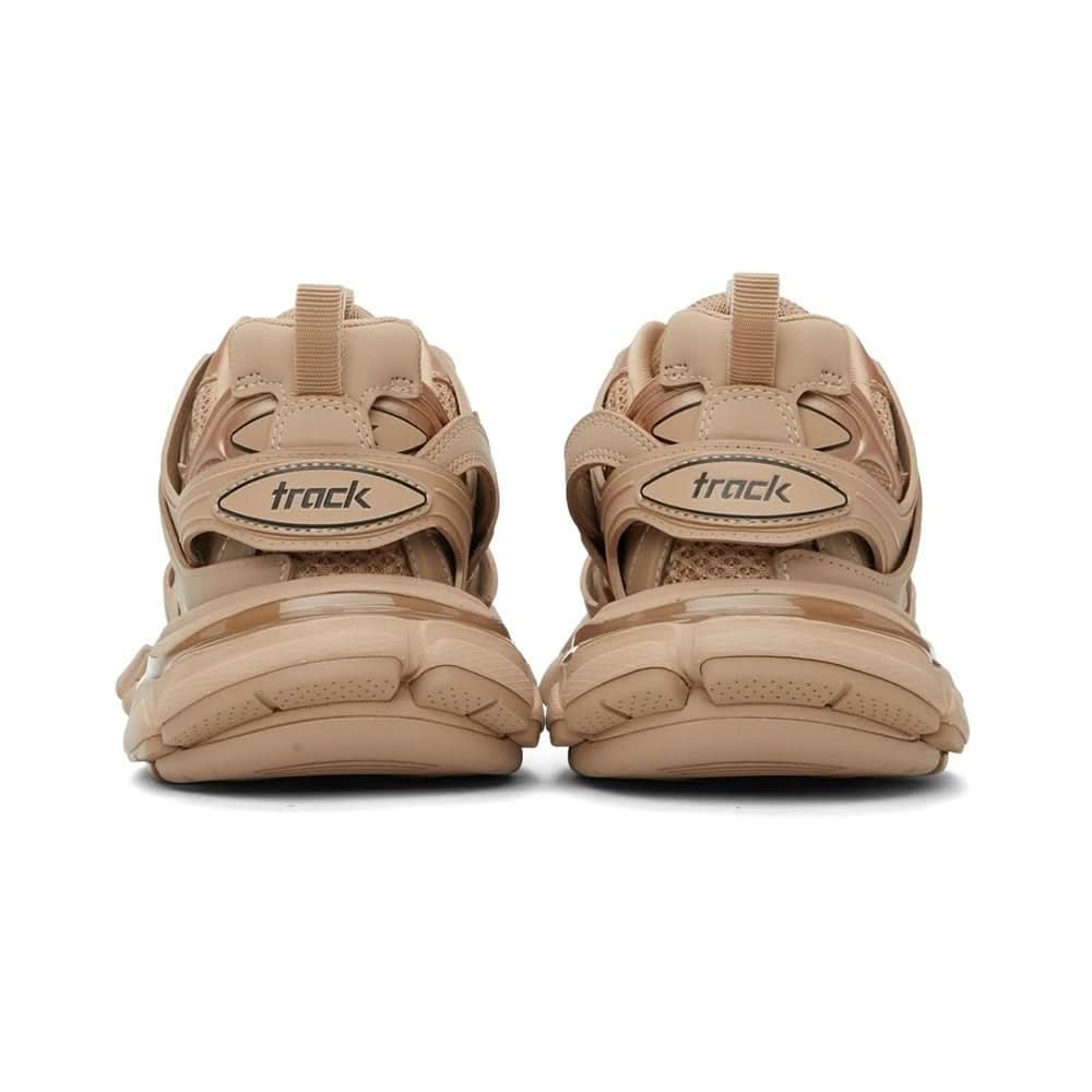 BALENCIAGA Beige Track Sneakers - kickpit