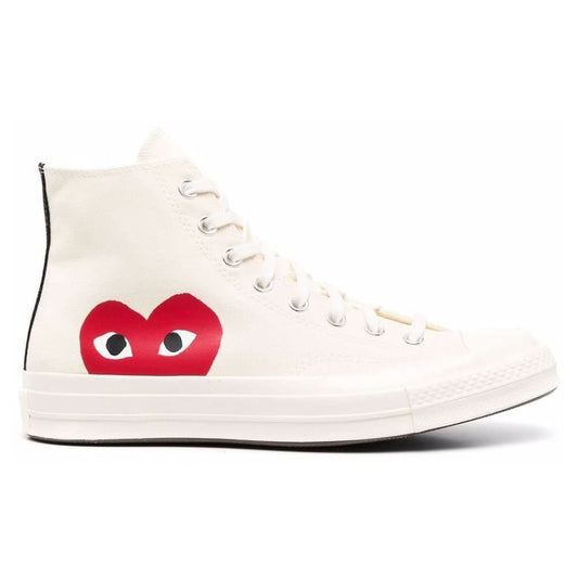 Comme Des Garçons Play x Converse Chuck 70 high-top sneakers - White - kickpit