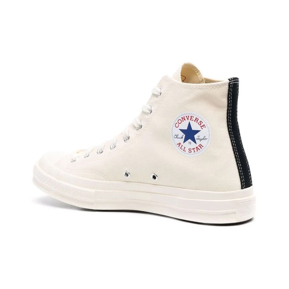Comme Des Garçons Play x Converse Chuck 70 high-top sneakers - White - kickpit
