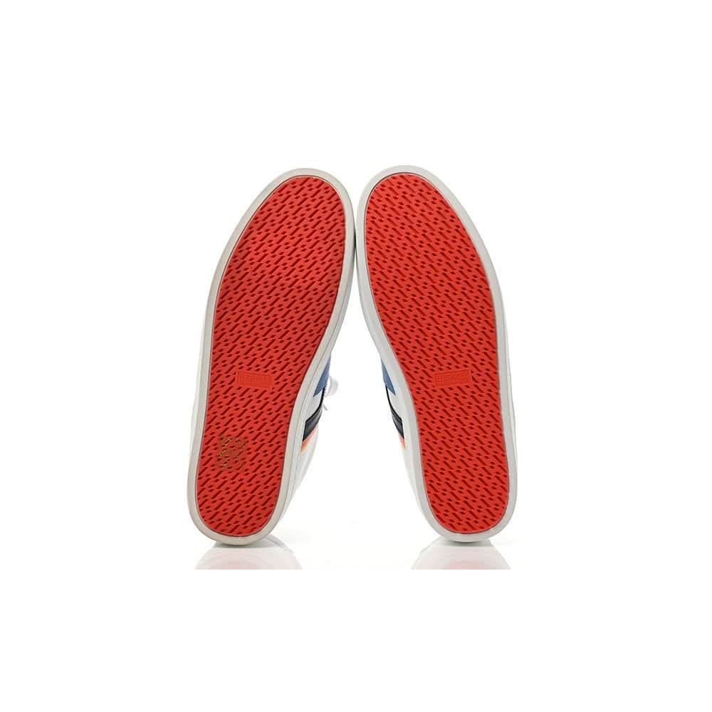 HERMES Boomerang Sneakers "Bleu Allure Multicolor" - kickpit