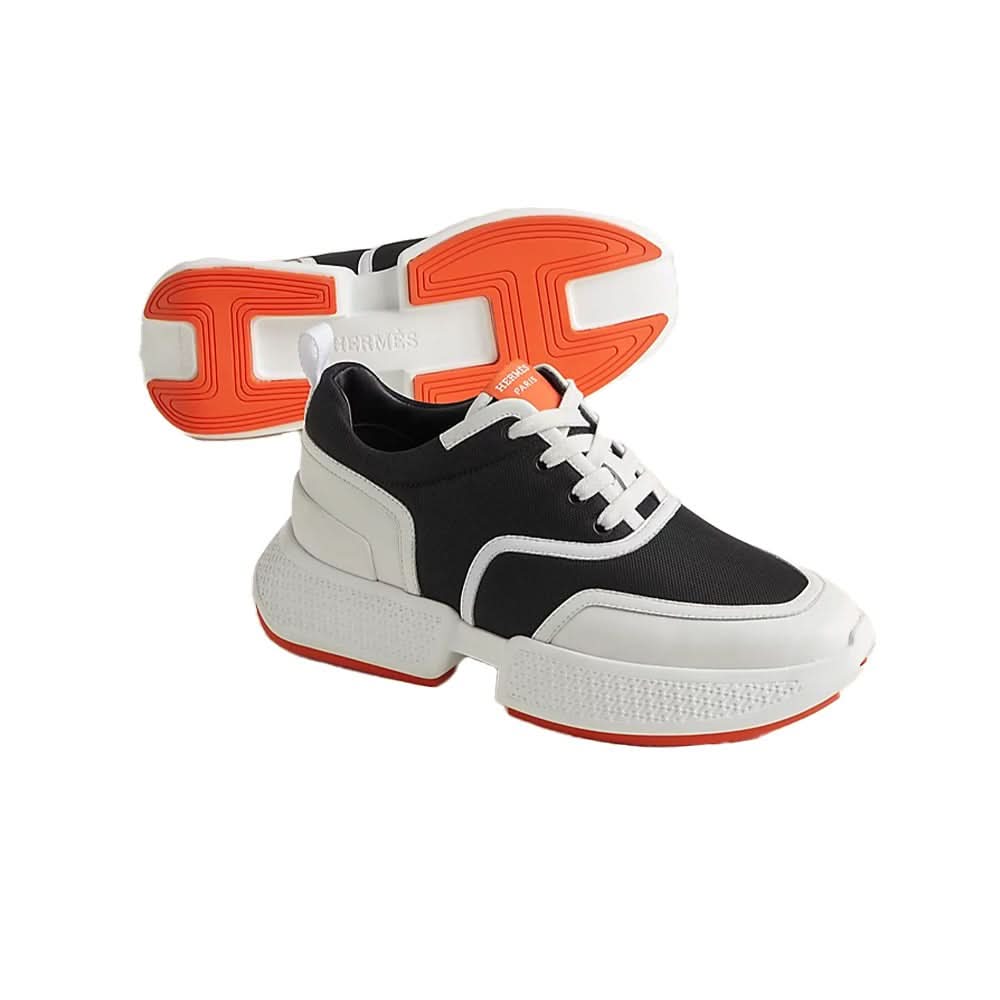 Hermes Giga sneaker "Orange Black" - kickpit