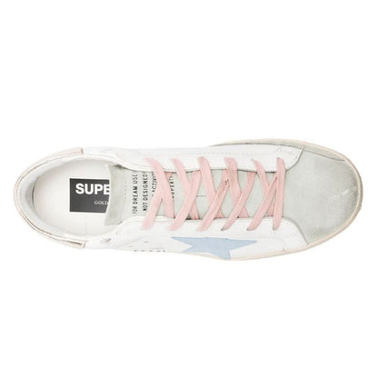 Golden Goose Wmns Superstar 'White Silver Ice Blue' - kickpit